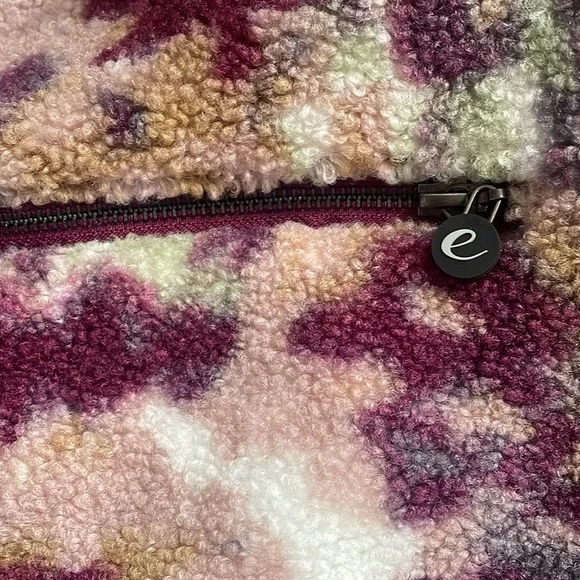 JOHNNY WAS Calme Printed Fleece Jacket - Picture 11 of 13